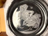 Morgantown crystal collector plate