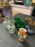 4 inch glass vases