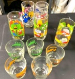 Collectible McDonald?s drinking glasses