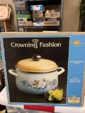 Crowning fashion porcelain and animal cookware stock pot