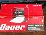 New Bauer 12 and 1/2-in planer in box