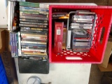 Lot of DVDs and CDs