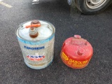 Kerosene and gasoline cans