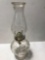 Vintage Oil Lamp with Chimney
