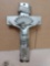 14-in metal crucifix