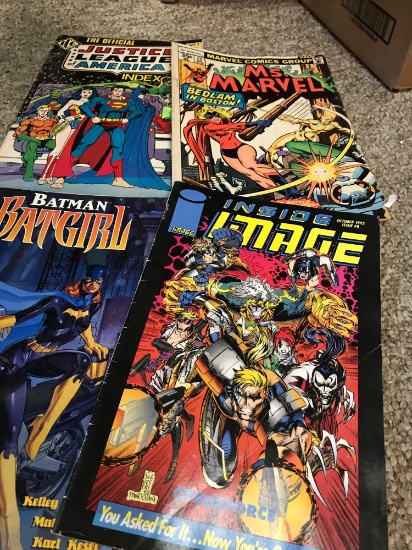 4-vintage comic books