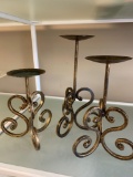 Three tiered candleholders