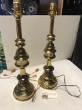Pair of Westwood Lighting 2ft Brass Lamps