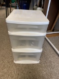 Three drawer storage container