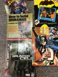 Lot of marvel books Superman and batman