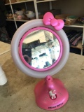 Hello Kitty lighted mirror
