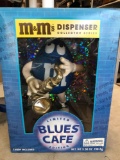 M & M Dispenser collector series limited blue cafe