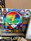 Grateful Dead collectibles including signed picture of Jerry Garcia