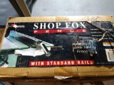 Shop box table saw fence new and box