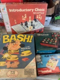 Vintage board games jazz bash tic-tac-toe and more