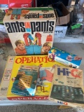 Vintage board games Ants in the pants operation and more