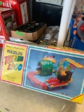 Vintage train toy Tumbling Loco