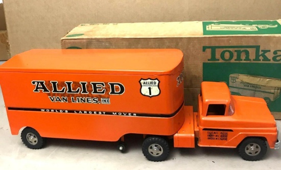 B-1 Tonka Allied Van Lines Inc. Van No. 739 with original Box