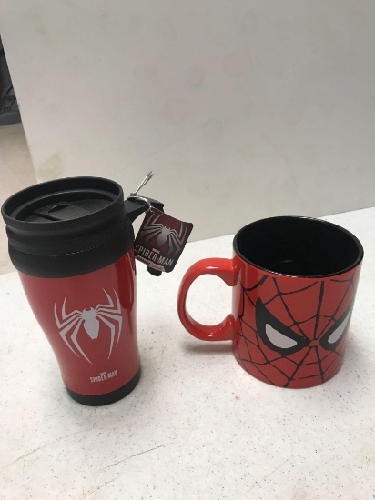 B1 Marvel Spider-Man cup and drinking cup