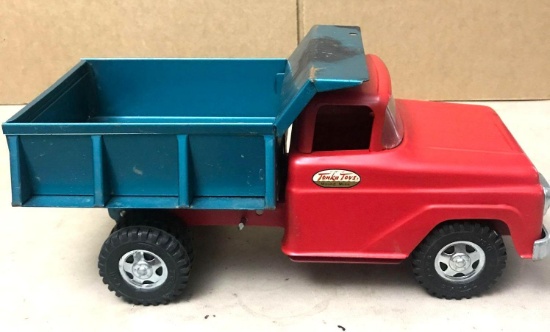 B-1 Tonka Toys Red/blue Dump Truck
