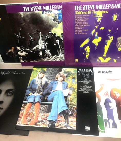 6- Vintage Albums The Steve Miller Band- Billy Joel -Abba