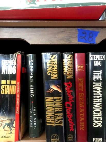 lot of Stephen King Books