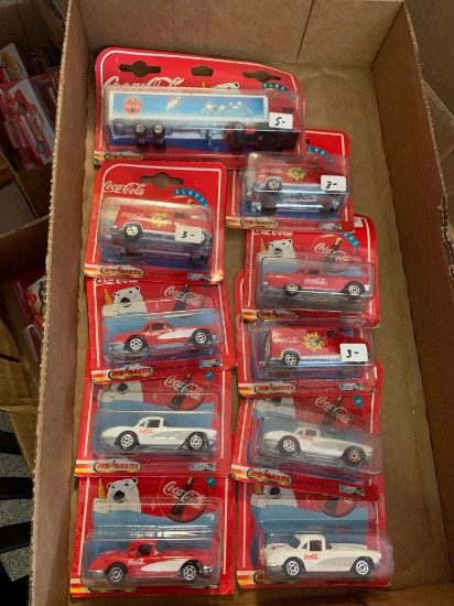 Coca-Cola collector cars new old stock