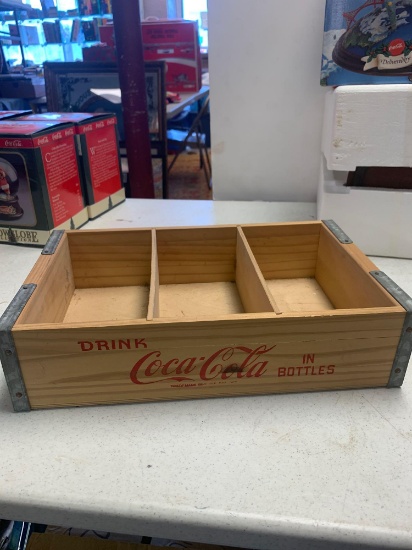 Coca-Cola CD wooden box