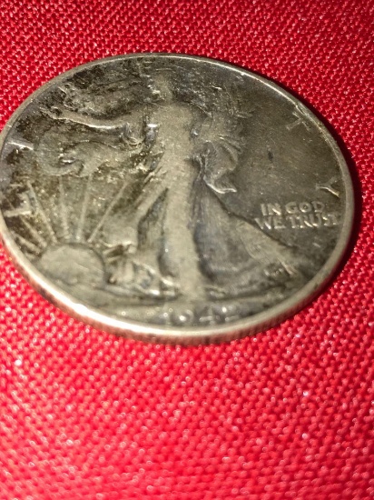 1942 Liberty half dollar