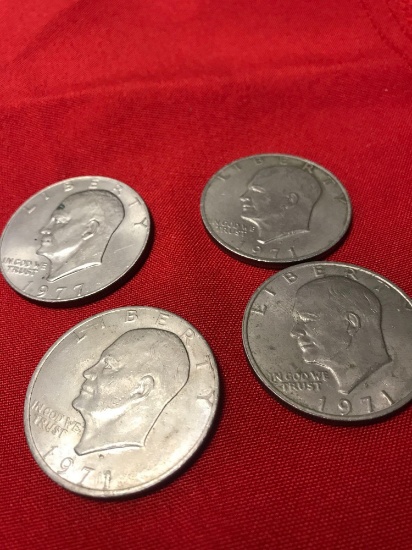 4- Eisenhower Dollars