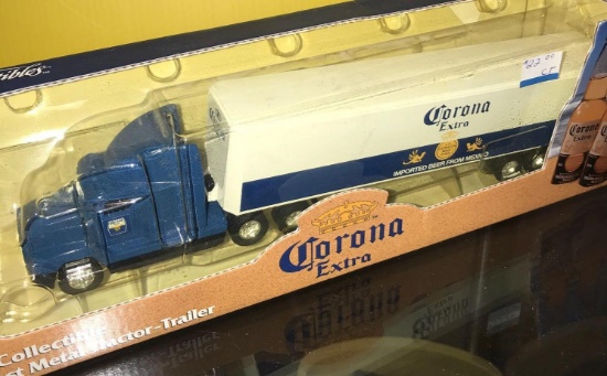 Ertl Corona Extra 1:64 scale die cast tractor trailer