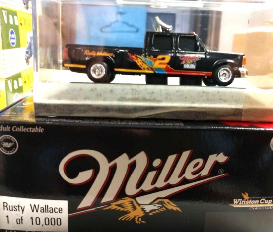Rusty Wallace 164th scale miller diecast truck