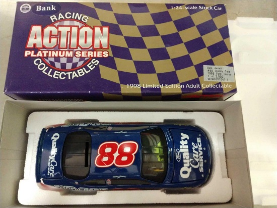 Racing action 124th scale Dale Jared diecast bank