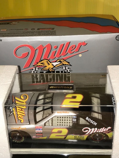 Action Miller Racing 1:24 scale stock car limited edition Rusty Wallace