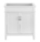 Ashburne 30 inch vanity cabinet in white