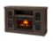 Home decorators caufield 54 inch media console infrared electric fireplace