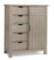 Chifforobe armoire-penderie sea wash pine