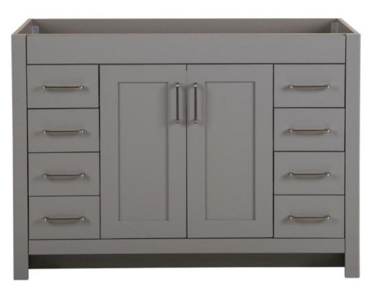 Home decorators collection 48 inch vanity cabinet