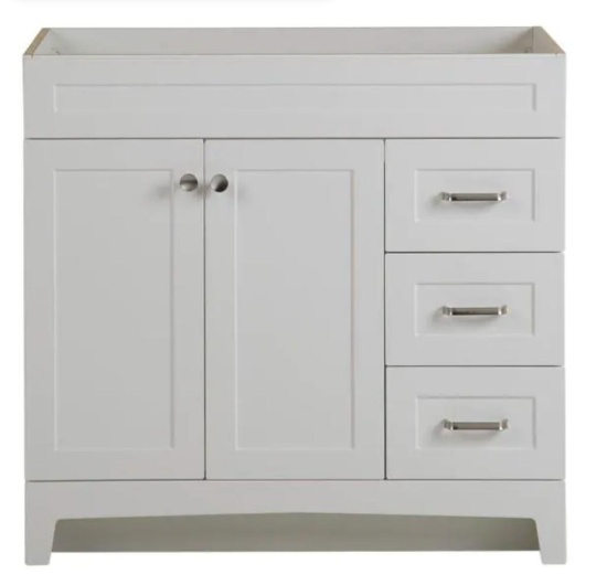 Home decorators collection 36 inch vanity cabinet