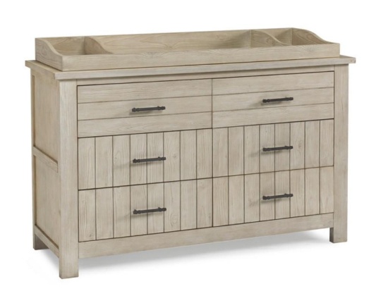 Double dresser/commode double sea wash pine