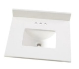 Marvel Hwy Engine Theater stone vanity top with bowl