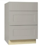 Hampton Bay three drawer base cabinet 24 inch