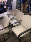 4-Metal deck chairs