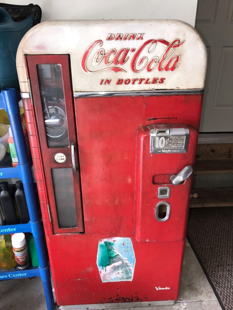 10 cent coca cola machine