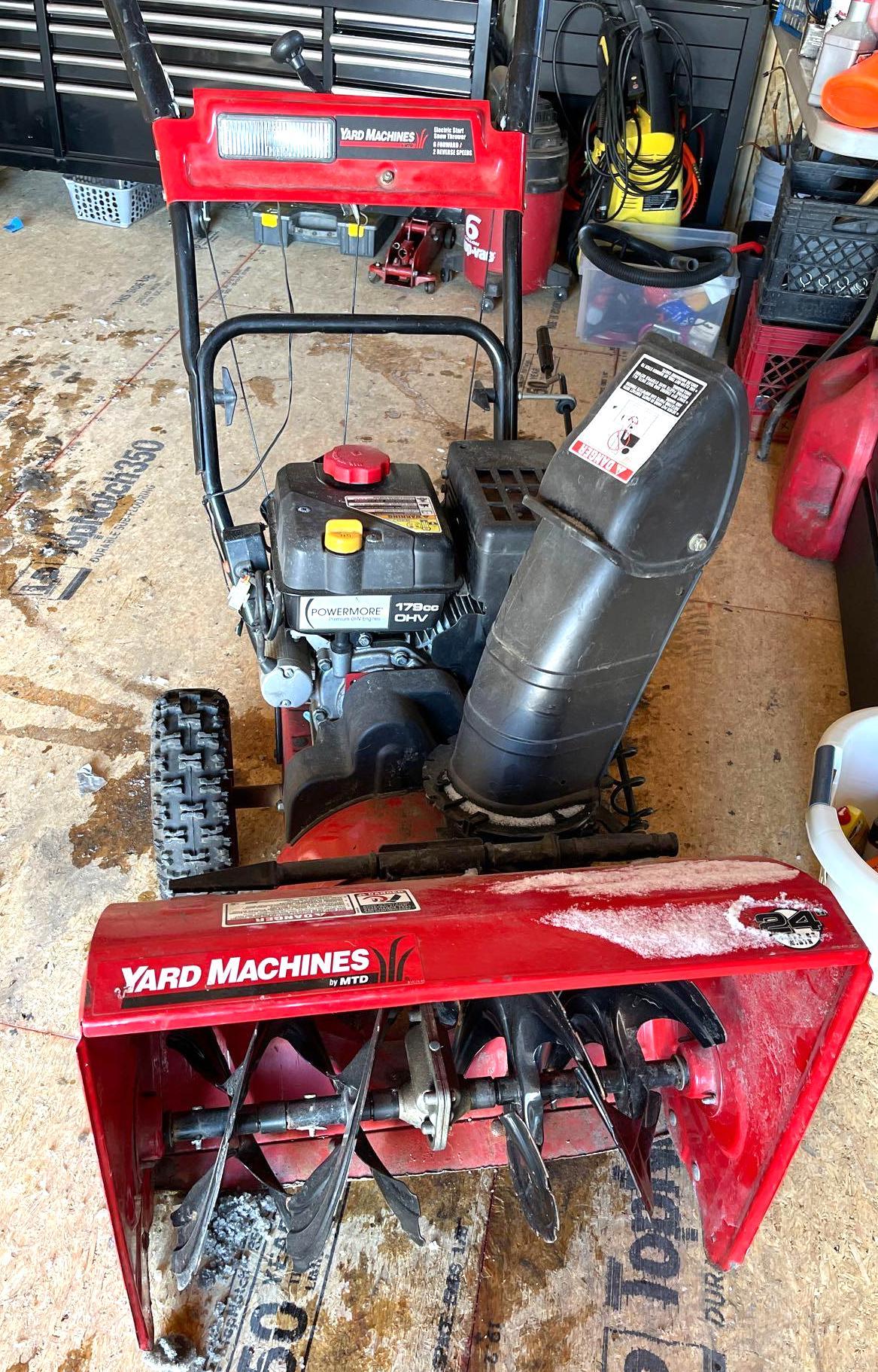 Mtd Yard Machine 24 Inch Riding Mower MTD 24 Inch Cut Yard Machine