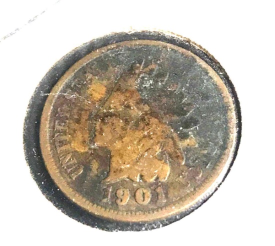 1901 Indian Head Penny