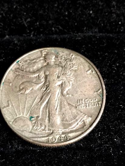 1944 Liberty Walking Silver Half Dollar