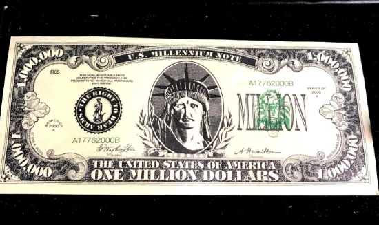 United States One Million Dollar Novelty Note 199 K.Ross