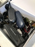 Box of assorted sunglasses