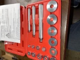 17 piece bushing, bearing, driver installer , remover aluminum metric tool kit